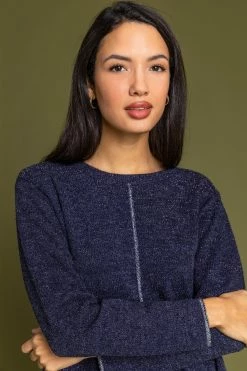 Roman Blue Sparkle Stripe Swing Top 11 Roman Blue Sparkle Stripe Swing Top -Roman Sales Shop unnamed file 10058