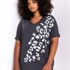 Roman Grey Curve Embellished Animal Print T-Shirt 2 Roman Grey Curve Embellished Animal Print T-Shirt -Roman Sales Shop unnamed file 10066