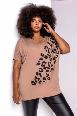 Roman Grey Curve Embellished Animal Print T-Shirt 17 Roman Grey Curve Embellished Animal Print T-Shirt -Roman Sales Shop unnamed file 10072