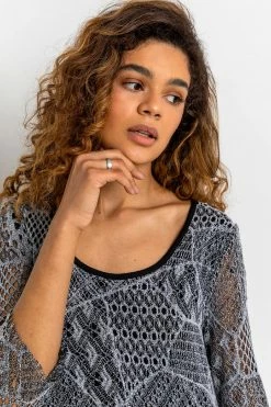 Roman Black Lace Overlay Hanky Hem Top 14 Roman Black Lace Overlay Hanky Hem Top -Roman Sales Shop unnamed file 10085