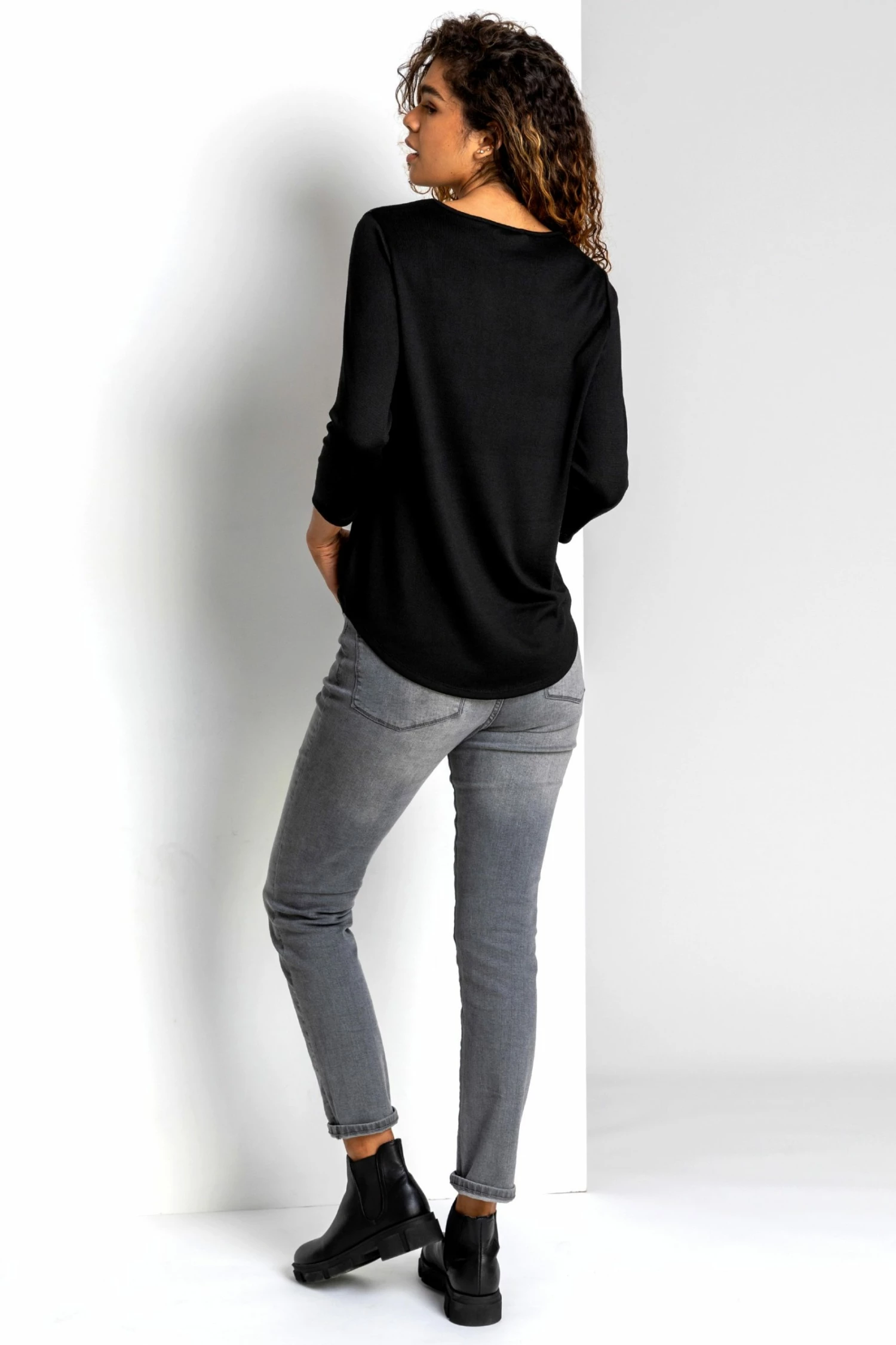 Roman Red Floral Print Embellished Top 5 Roman Red Floral Print Embellished Top - Image 3