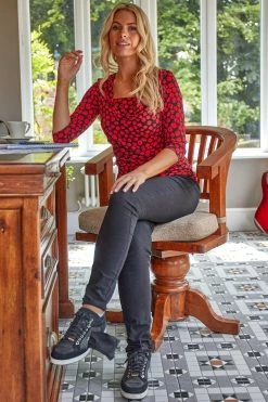 Roman Red Spot Print Cowl Neck Top 10 Roman Red Spot Print Cowl Neck Top -Roman Sales Shop unnamed file 10124