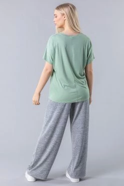 Roman Green Embellished Heart Lounge Top -Roman Sales Shop unnamed file 10207