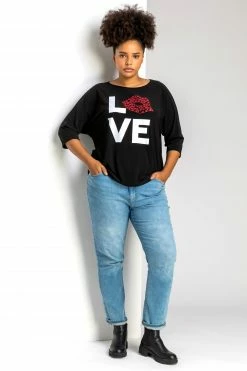 Roman Black Curve Love Print Jersey T-Shirt 9 Roman Black Curve Love Print Jersey T-Shirt -Roman Sales Shop unnamed file 10232