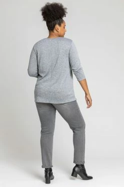 Roman Black Curve Contrast Floral Embellished Top 9 Roman Black Curve Contrast Floral Embellished Top -Roman Sales Shop unnamed file 10237