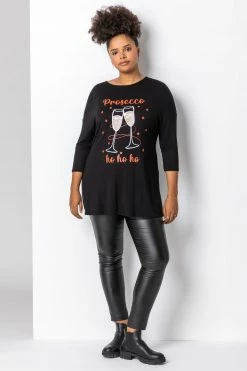 Roman Black Curve Christmas Slogan Jersey Top 8 Roman Black Curve Christmas Slogan Jersey Top -Roman Sales Shop unnamed file 10284