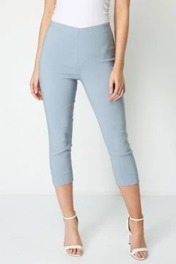 Roman Grey Cropped Stretch Trouser 41 Roman Grey Cropped Stretch Trouser -Roman Sales Shop unnamed file 10316