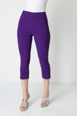 Roman Grey Cropped Stretch Trouser 54 Roman Grey Cropped Stretch Trouser -Roman Sales Shop unnamed file 10329