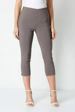 Roman Grey Cropped Stretch Trouser 56 Roman Grey Cropped Stretch Trouser -Roman Sales Shop unnamed file 10331