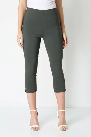 Roman Grey Cropped Stretch Trouser 24 Roman Grey Cropped Stretch Trouser - Image 22