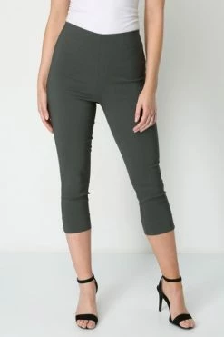 Roman Grey Cropped Stretch Trouser 59 Roman Grey Cropped Stretch Trouser -Roman Sales Shop unnamed file 10334