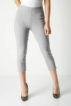 Roman Grey Cropped Stretch Trouser 63 Roman Grey Cropped Stretch Trouser -Roman Sales Shop unnamed file 10338