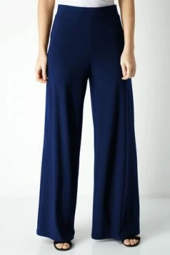 Roman Navy Wide Leg Trousers -Roman Sales Shop unnamed file 10357