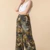 Roman Green Tropical Print Wide Leg Trouser -Roman Sales Shop unnamed file 10375