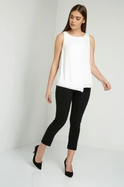 Roman Black 3/4 Length Stretch Trouser -Roman Sales Shop unnamed file 10382