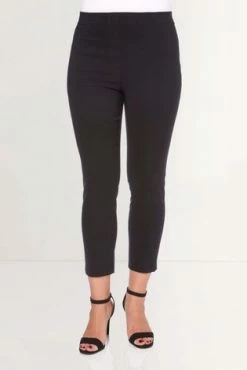 Roman Black 3/4 Length Stretch Trouser -Roman Sales Shop unnamed file 10384