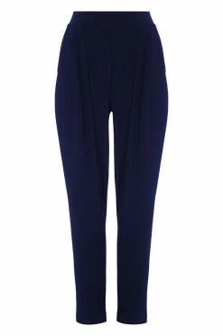 Roman Navy Jersey Stretch Harem Trousers -Roman Sales Shop unnamed file 10388