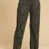 Roman Green Animal Print Wide Leg Jersey Trousers -Roman Sales Shop unnamed file 10395