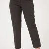 Roman Black Petite Straight Leg Tailored Trouser 1 Roman Black Petite Straight Leg Tailored Trouser -Roman Sales Shop unnamed file 10420