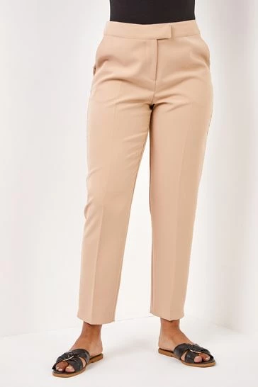 Roman Black Petite Straight Leg Tailored Trouser 8 Roman Black Petite Straight Leg Tailored Trouser - Image 6