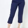 Roman Blue Petite Cropped Stretch Trousers 2 Roman Blue Petite Cropped Stretch Trousers -Roman Sales Shop unnamed file 10441