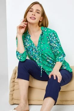 Roman Blue Petite Cropped Stretch Trousers 11 Roman Blue Petite Cropped Stretch Trousers -Roman Sales Shop unnamed file 10444