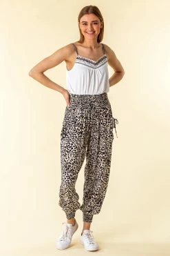 Roman Multi Animal Print Hareem Lounge Joggers 8 Roman Multi Animal Print Hareem Lounge Joggers -Roman Sales Shop unnamed file 10448