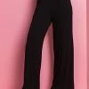 Roman Black Wide Leg Jersey Trousers 2 Roman Black Wide Leg Jersey Trousers -Roman Sales Shop unnamed file 10471