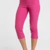 Roman Pink Cropped Stretch Trouser