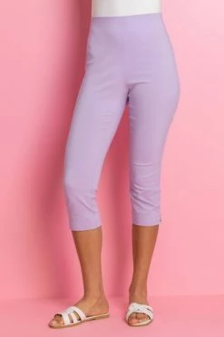 Roman Pink Cropped Stretch Trouser 16 Roman Pink Cropped Stretch Trouser -Roman Sales Shop unnamed file 10487
