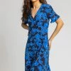 Roman Blue Floral Side Button Tea Dress 2 Roman Blue Floral Side Button Tea Dress -Roman Sales Shop unnamed file 1049