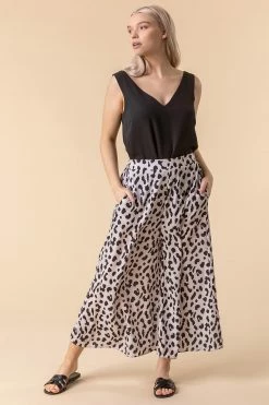 Roman Multi Animal Print Culottes -Roman Sales Shop unnamed file 10514