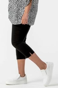 Roman Black Curve Cropped Stretch Trouser 11 Roman Black Curve Cropped Stretch Trouser -Roman Sales Shop unnamed file 10521