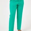 Roman Green Petite Soft Jersey Tapered Trouser 2 Roman Green Petite Soft Jersey Tapered Trouser -Roman Sales Shop unnamed file 10522