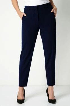 Roman Blue Petite Smart Tapered Trouser 11 Roman Blue Petite Smart Tapered Trouser -Roman Sales Shop unnamed file 10582