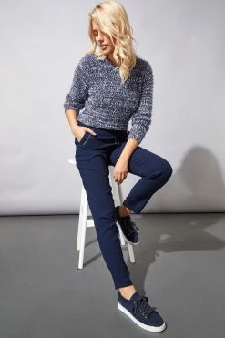 Roman Blue 25” Tie Front Jogger 10 Roman Blue 25” Tie Front Jogger -Roman Sales Shop unnamed file 10605