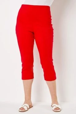 Roman Red Curve Cropped Stretch Trouser 15 Roman Red Curve Cropped Stretch Trouser -Roman Sales Shop unnamed file 10618