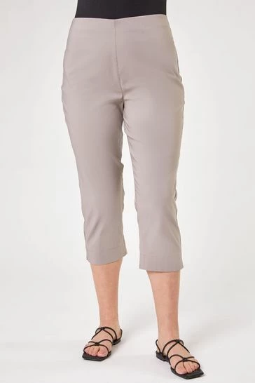 Roman Red Curve Cropped Stretch Trouser 10 Roman Red Curve Cropped Stretch Trouser - Image 8