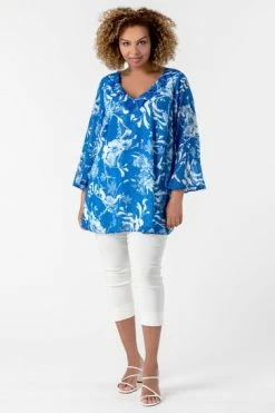 Roman Cream Curve Cropped Stretch Trouser -Roman Sales Shop unnamed file 10683