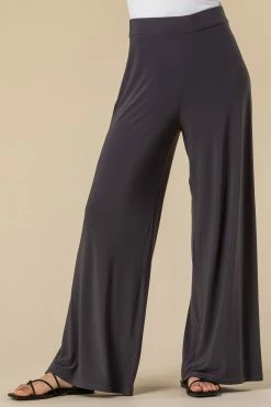 Roman Grey Wide Leg Trousers -Roman Sales Shop unnamed file 10706
