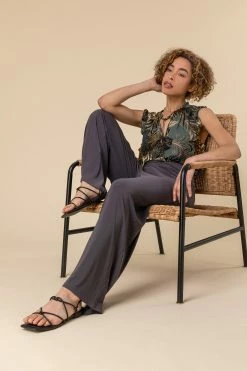 Roman Grey Wide Leg Trousers -Roman Sales Shop unnamed file 10707