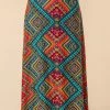 Roman Multi Aztec Print Maxi Skirt -Roman Sales Shop unnamed file 10748