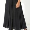 Roman Black Pleated Maxi Skirt 1 Roman Black Pleated Maxi Skirt -Roman Sales Shop unnamed file 10753