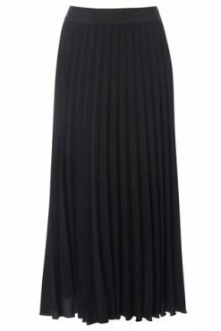 Roman Black Pleated Maxi Skirt -Roman Sales Shop unnamed file 10757