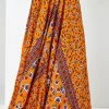 Roman Orange Boho Floral Print Maxi Skirt 2 Roman Orange Boho Floral Print Maxi Skirt -Roman Sales Shop unnamed file 10778