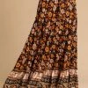 Roman Black Floral Boho Print Tiered Maxi Skirt 1 Roman Black Floral Boho Print Tiered Maxi Skirt -Roman Sales Shop unnamed file 10804