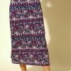 Roman Purple Floral Tile Print Longline Skirt 1 Roman Purple Floral Tile Print Longline Skirt -Roman Sales Shop unnamed file 10826