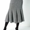 Roman Grey Texture Flared Skirt -Roman Sales Shop unnamed file 10831
