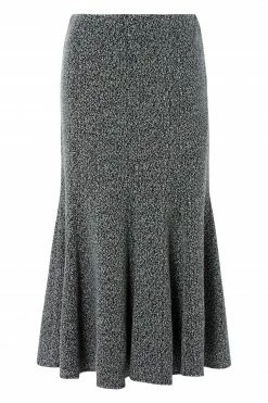 Roman Grey Texture Flared Skirt -Roman Sales Shop unnamed file 10833
