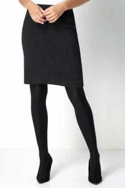 Roman Black Short Textured Jersey Skirt -Roman Sales Shop unnamed file 10838